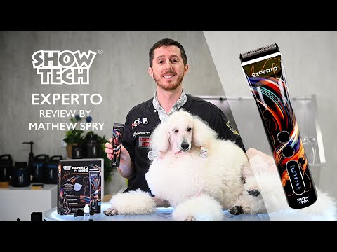 Show Tech Experto Cordless Clipper – 5-Speed Adjustable Blade, Lightweight Professional Grooming Tool