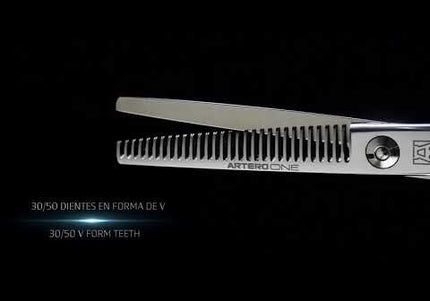 Artero One 6" Grooming Scissors Set – Precision Shears and 30-Tooth Thinning Scissors