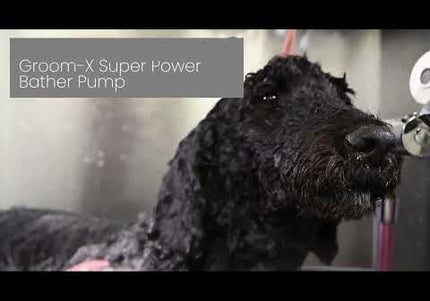 Groom-X Super Power Bather Pump – High-Pressure Bathing Kit with Durable Motor and Hose