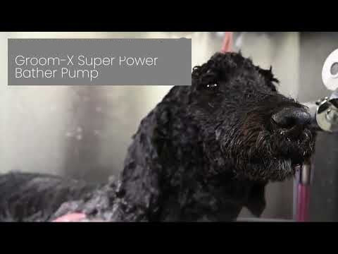 Groom-X Super Power Bather Pump – High-Pressure Bathing Kit with Durable Motor and Hose