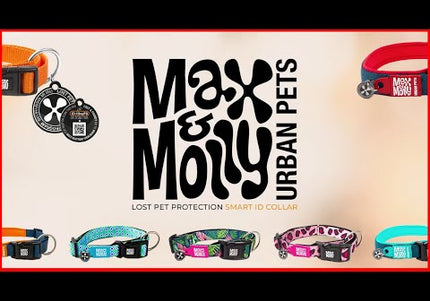Max&Molly Gotcha! Lost & Found Collar Tag – Smart Pet ID with Owner Contact Feature