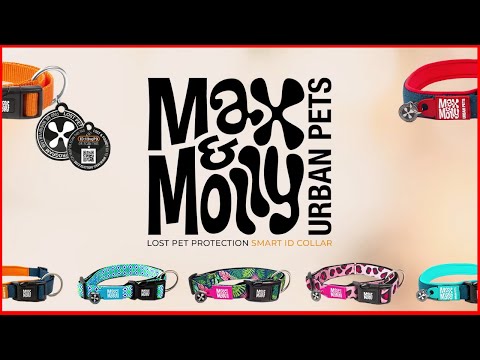Max&Molly Gotcha! Lost & Found Collar Tag – Smart Pet ID with Owner Contact Feature