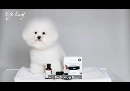 Eye Envy Starter Kit Large Brush – Complete Tear Stain Removal Set with Soft Applicator