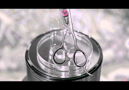 Kenchii Love Left Chunkers 8" – Left-Handed Thinning Shears, 22 Teeth, Ergonomic Design