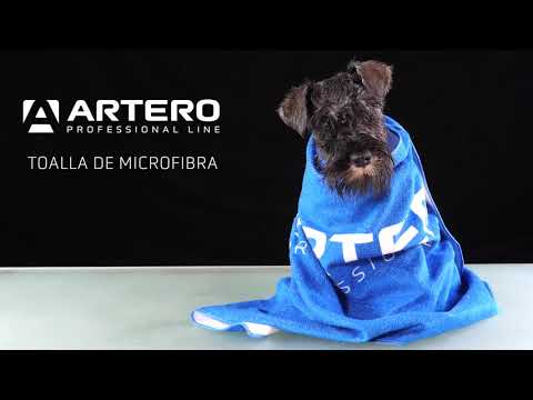 Artero Dune Blue Microfiber Towel 100x60cm – Quick-Drying, Ultra-Absorbent Grooming Essential