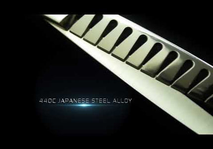 Artero Alp Chunkers 7.5" – Professional Single-Sided Thinning Shears, 16 Micro-Ground Japanese Steel Teeth