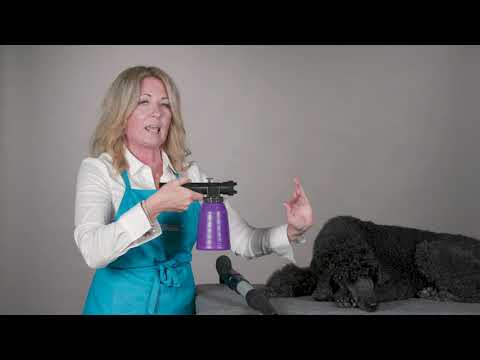 Chris Christensen Kool Dry Miracle Mister – Hairdryer-Attachable Cosmetics Sprayer, Fine Mist Application