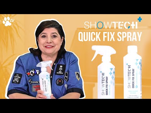 Show Tech+ Quick Fix Spray 500ml – Detangling and Conditioning Formula, Prevents Dirt Build-Up