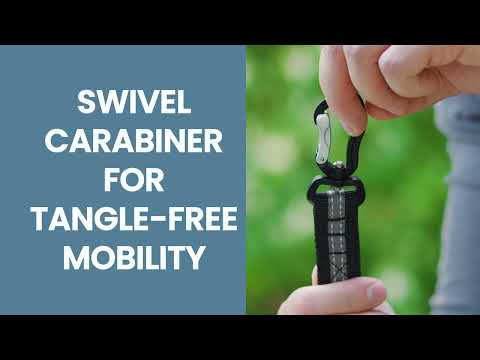 Kurgo Direct to Latch Swivel Tether – ISOFIX Dog Car Seat Belt with Secure Locking Clip