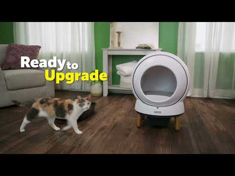 PetSafe SmartSpin Self-Cleaning Litter Box – Wi-Fi Enabled, Smartphone Controlled, Hassle-Free Maintenance