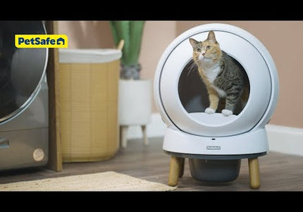PetSafe SmartSpin Self-Cleaning Litter Box – Wi-Fi Enabled, Smartphone Controlled, Hassle-Free Maintenance