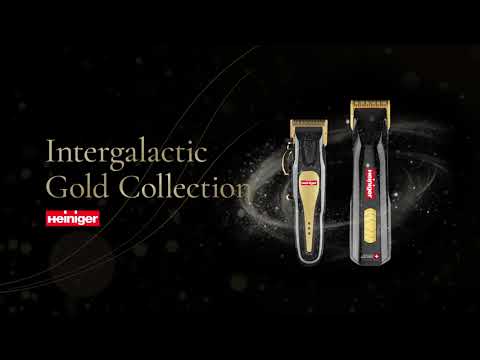 Heiniger Tauro Gold Hair Clipper – Cordless Adjustable Grooming Tool with Attachments, 0.3–1.4mm Precision