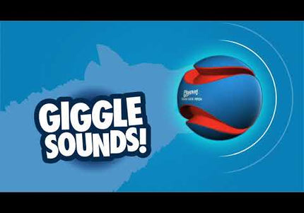 Chuckit! Giggle Kick Fetch Ball – Impenetrable Durable Toy with Entertaining Sound