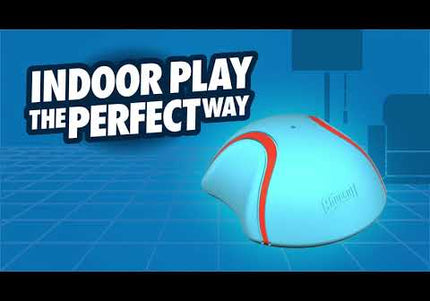 Chuckit! Indoor Super Slider Rubber Toy – Durable Squeaker Pusher for Active Play
