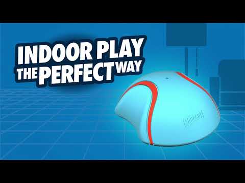 Chuckit! Indoor Super Slider Rubber Toy – Durable Squeaker Pusher for Active Play