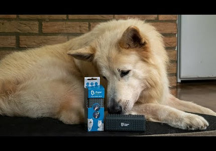 Proper Pets Hair Remover Brush – Four-Sided 12cm Rubber Tool, Versatile and Durable