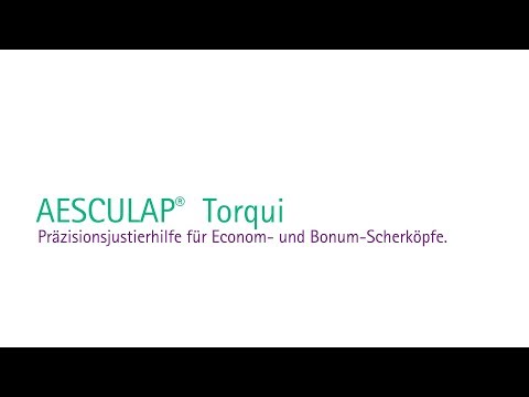 Aesculap Torqui Knurled Screw – Precision Replacement Part, Compatible with Favorita Econom Clippers