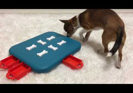 Nina Ottosson Dog Casino Level 3 Puzzle – Interactive Treat-Dispensing Game, Advanced Challenge