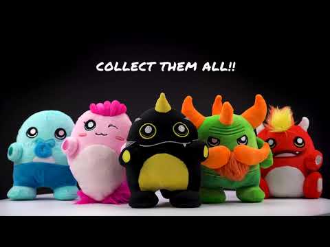 Dashi Benzi Plush Squeaker Toy 16cm – Soft Fire Creature Design, Durable Playtime Fun