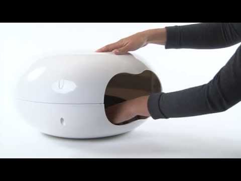 Record Ciambella XXS Modern Cat Bed – Plastic Donut-Shaped Booth, 49x49x27cm