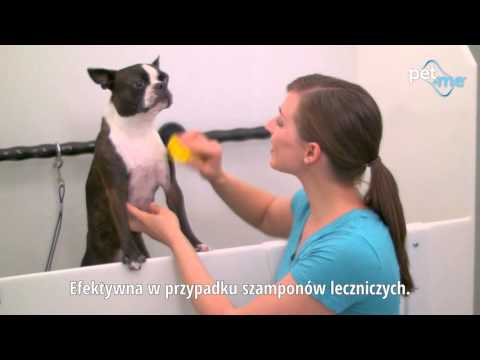 Pet+Me Soft Silicone Brush Green – Gentle Grooming Tool for Long, Thick Fur and Undercoat