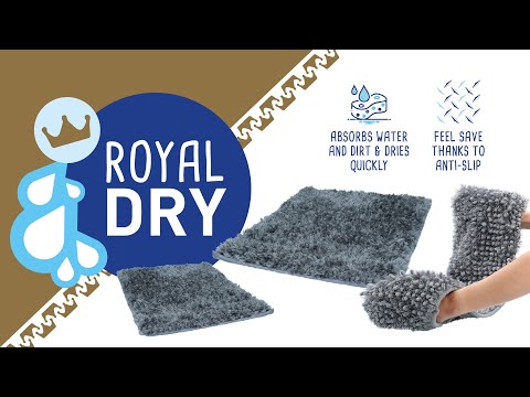 Royal Dry Spill Mat 61x45cm – Antibacterial Microfiber, Multifunctional Absorbent Design