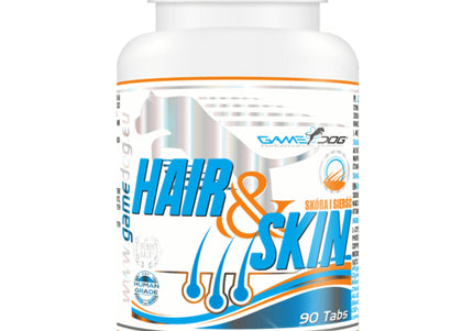 Game Dog Hair&Skin Tablets – Coat and Skin Health Supplement, 90 Count