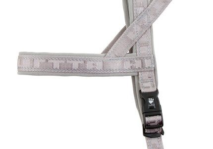 Hurtta Casual Harness Ash – Norwegian Style Dog Harness, Adjustable and Comfortable Design