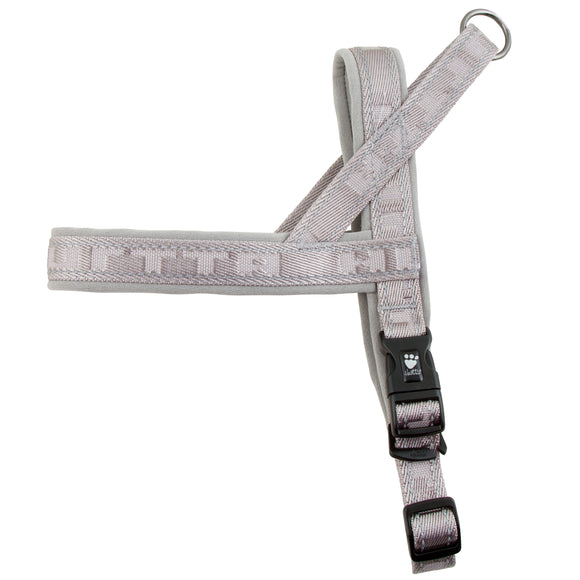 Hurtta Casual Harness Ash – Norwegian Style Dog Harness, Adjustable and Comfortable Design