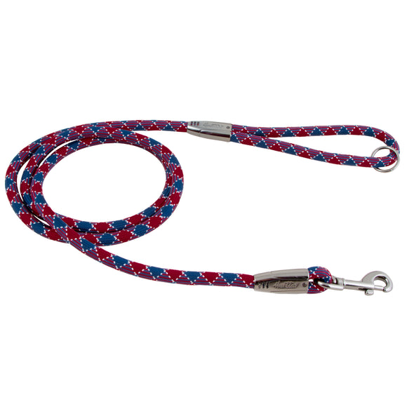 Hurtta Casual Rope Leash Lingon River – Durable 180cm Rope Lead, 11mm Thick, Comfortable Grip