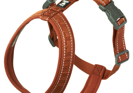 Hurtta Casual Eco Y-Harness Cinnamon – Recycled Material, Adjustable, Comfortable Fit, Size 50-60