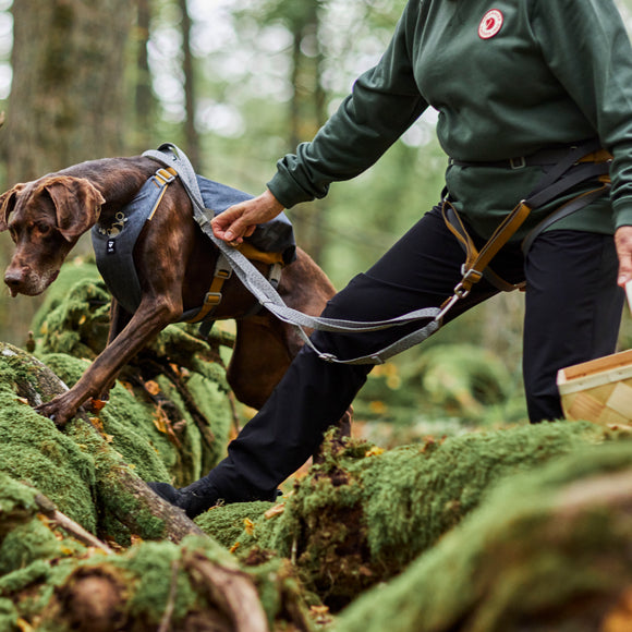 Hurtta Expedition Belt Eco – Adjustable Lightweight Running Belt with Secure Leash Attachment