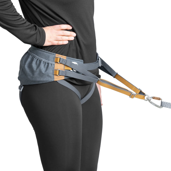 Hurtta Expedition Belt Eco – Adjustable Lightweight Running Belt with Secure Leash Attachment