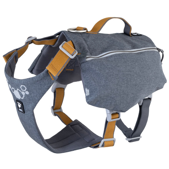 Hurtta Expedition Pack ECO Dog Backpack with Integrated Harness, Adjustable Fit, 75-95cm