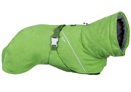Hurtta Expedition Parka II – Waterproof Winter Dog Jacket, Insulated Green, Size 40XS