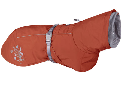 Hurtta Extreme Warmer Eco Cinnamon Waterproof Winter Jacket – Heat-Retaining Lining, Size 40