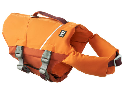Hurtta Life Savior Eco Buckthorn Life Jacket – Buoyant Swimming Vest, Adjustable, 30–40kg