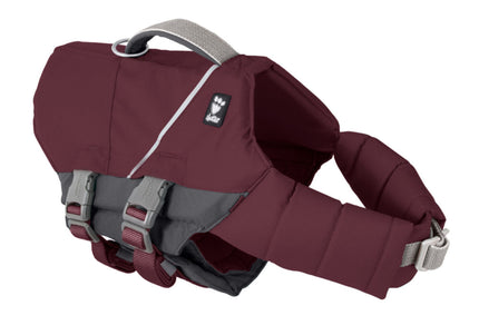 Hurtta Life Savior Eco Eggplant Life Jacket – Lightweight Swimming Vest, 5–10kg, Adjustable Fit