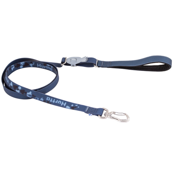 Hurtta Mudventure Leash Blackberry – Waterproof 15mm Dog Lead with Durable Construction