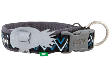 Hurtta Razzle-Dazzle Collar Blackberry – Adjustable 55-65cm, Soft Padded, Durable Design