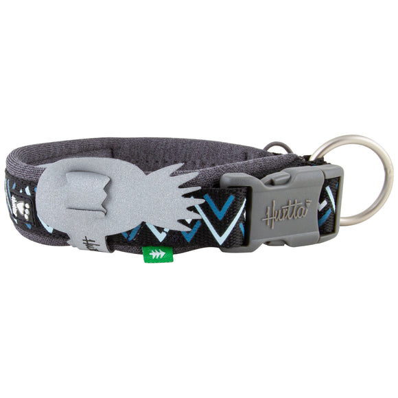 Hurtta Razzle-Dazzle Collar Blackberry – Adjustable 55-65cm, Soft Padded, Durable Design
