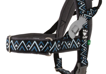 Hurtta Razzle-Dazzle H-Harness Blackberry – Adjustable Lightweight Harness, 45-55cm, Ergonomic Design