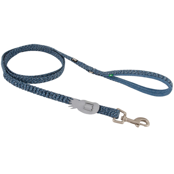 Hurtta Razzle Dazzle Spring Leash Blackberry – Cushioned Puppy Lead with Soft Handle, 180cm Length