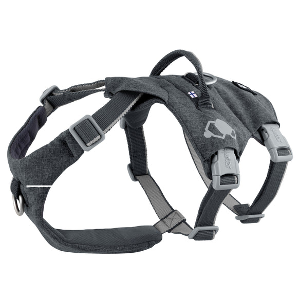Hurtta Safeguard Eco Harness Blackberry – Secure Anti-Escape Design, Adjustable, Eco-Friendly Materials