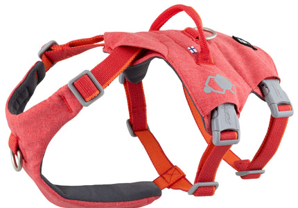 Hurtta Safeguard Eco Harness Strawberry – Secure Anti-Escape Design, Adjustable, Eco-Friendly Materials