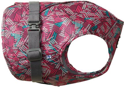 Hurtta Safety Wrap Eco Ruby Reflective Vest – Lightweight High-Visibility Design, Size 45-55