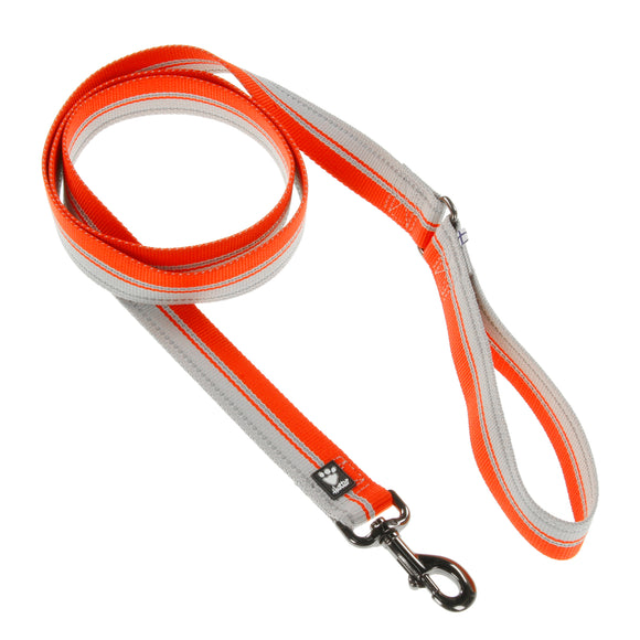 Hurtta Weekend Warrior Eco Leash Rosehip – Recycled Waterproof Dog Leash, 180cm x 20mm, Durable Design