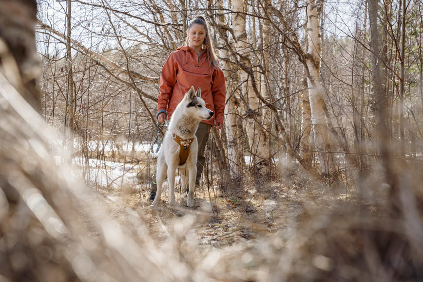 Hurtta Weekend Warrior Harness Desert – Adjustable Outdoor Harness, Durable Design, Size 40-45cm