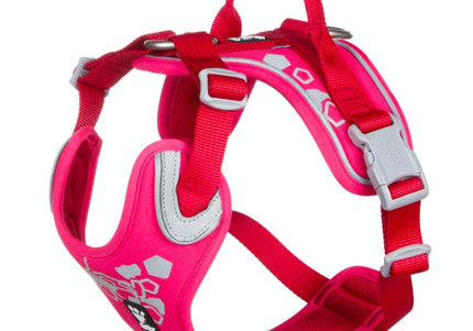 Hurtta Weekend Warrior Ruby Harness – Adjustable Durable Design, 80-100cm Chest Size