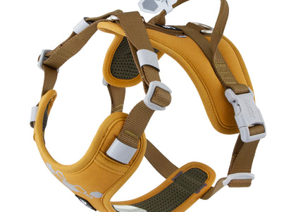 Hurtta Weekend Warrior Harness II ECO Desert – Adjustable Ergonomic Harness, 45–60cm, Durable Design